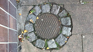 Brunnslock för samlingsbrunn.